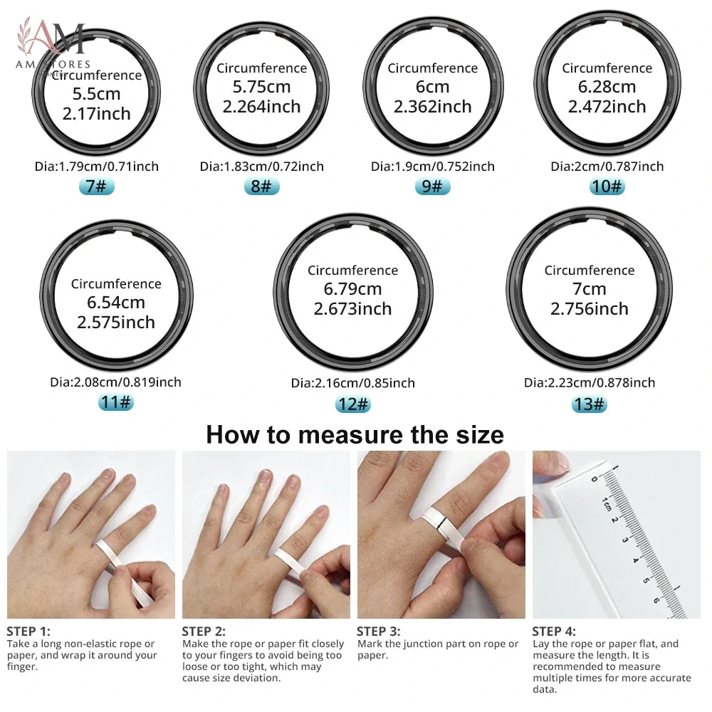 Smart Ring with Touch Display & Wireless Charging - Image 5