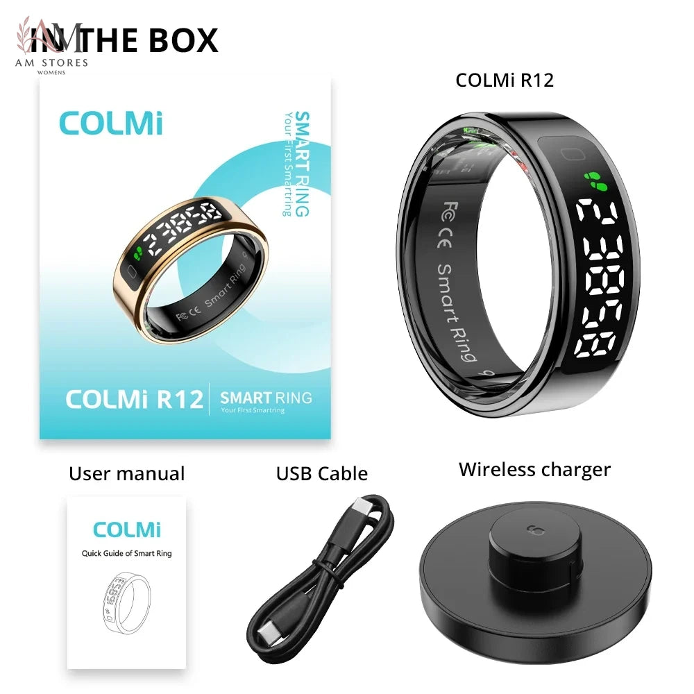 Smart Ring with Touch Display & Wireless Charging - Image 6