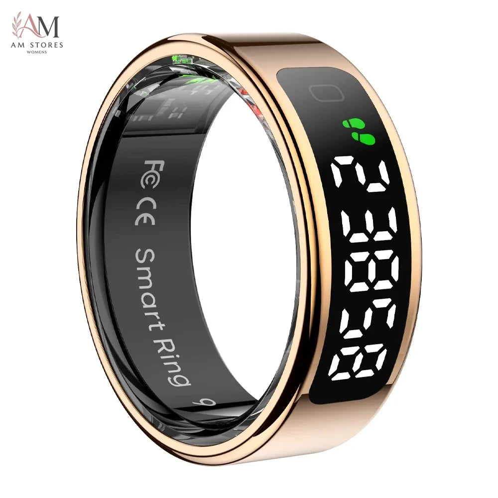 Smart Ring with Touch Display & Wireless Charging - Image 7