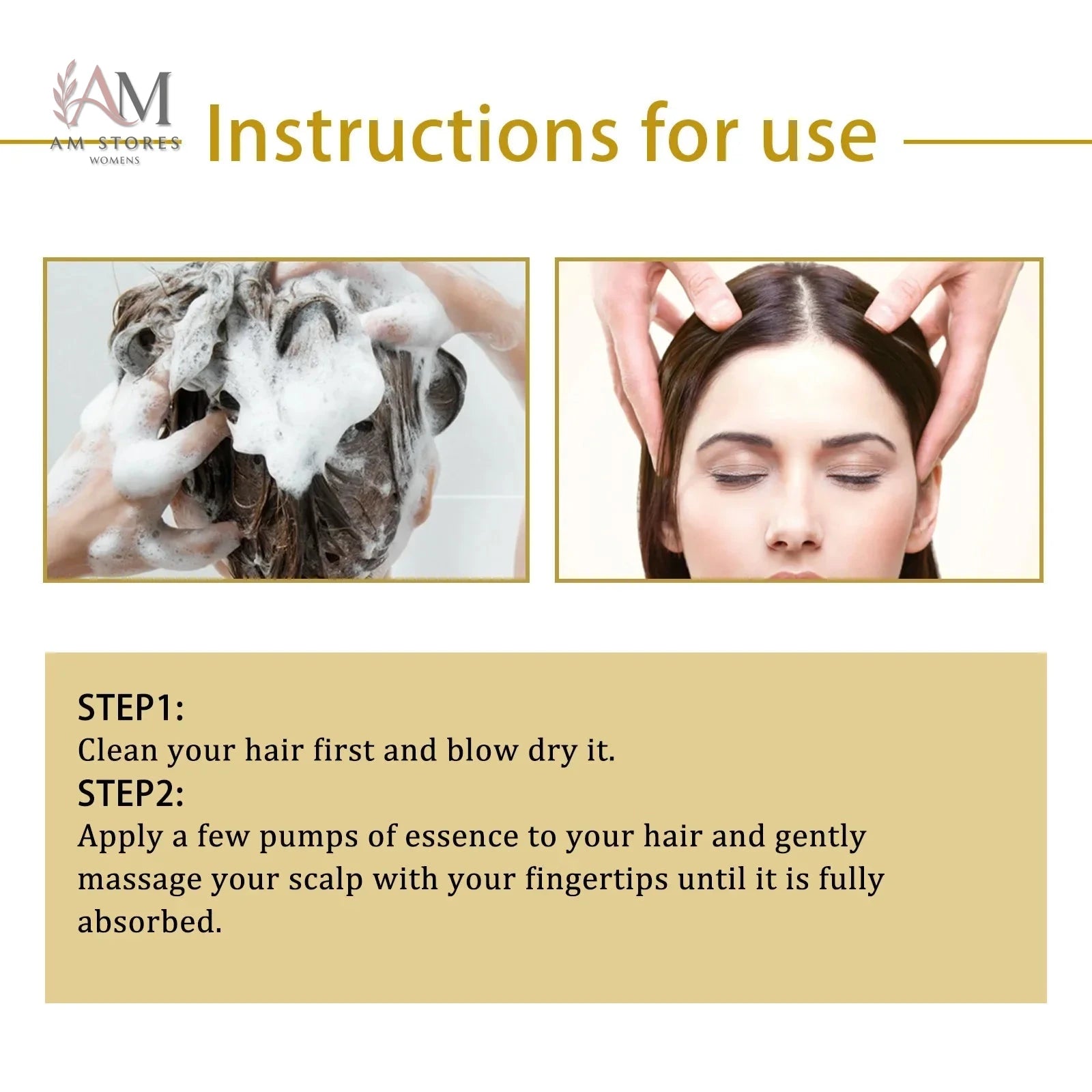 AM Stores revitalizing scalp and hair essence
