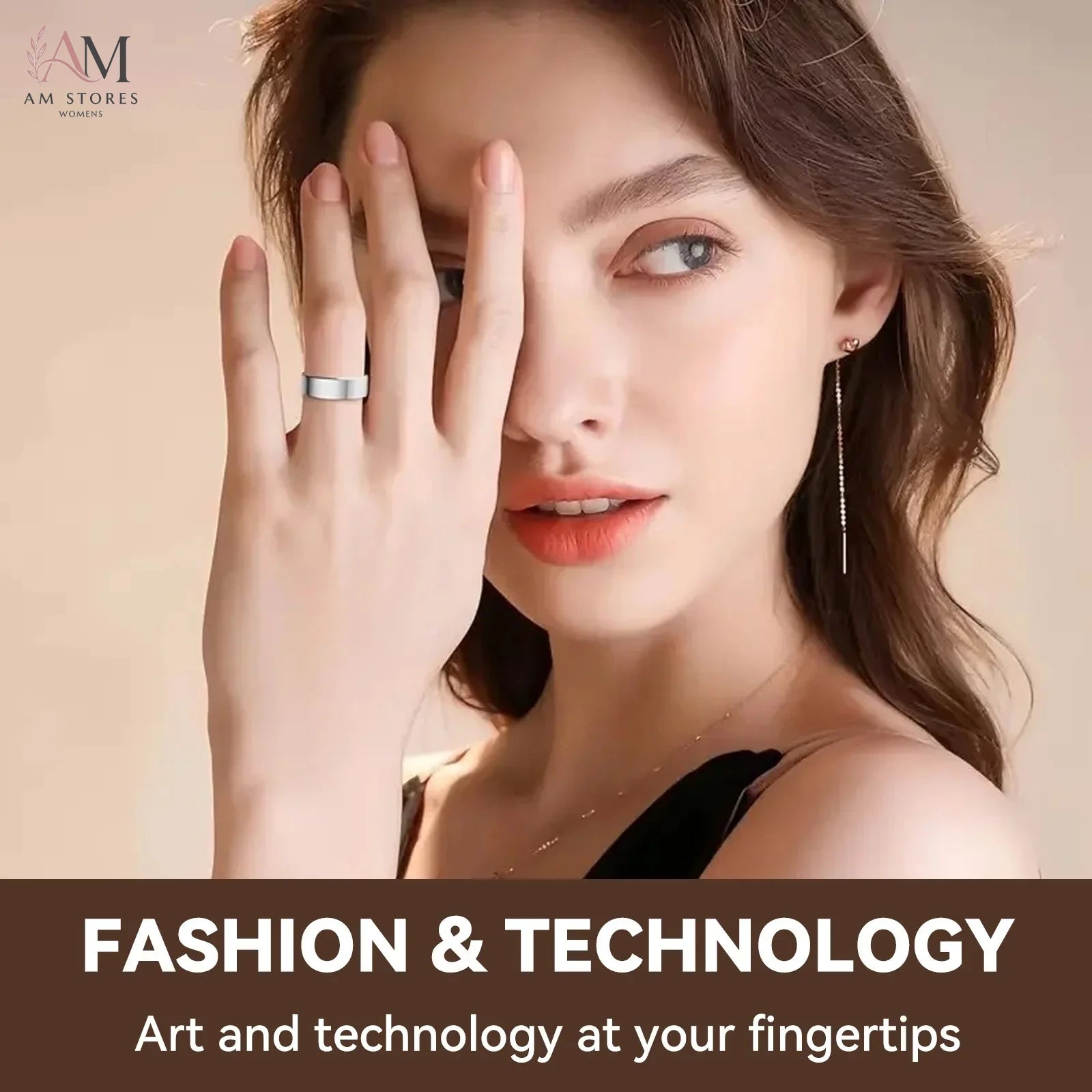 Smart Fitness Ring with Charging Case - Image 4