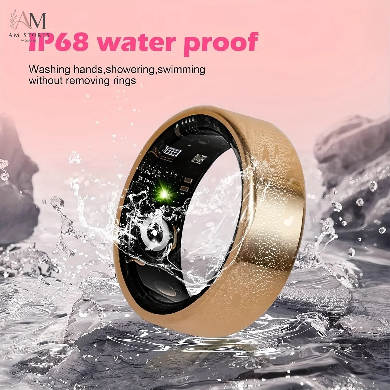 IP68 Smart Fitness Ring with Activity & Sleep Tracking - Image 5