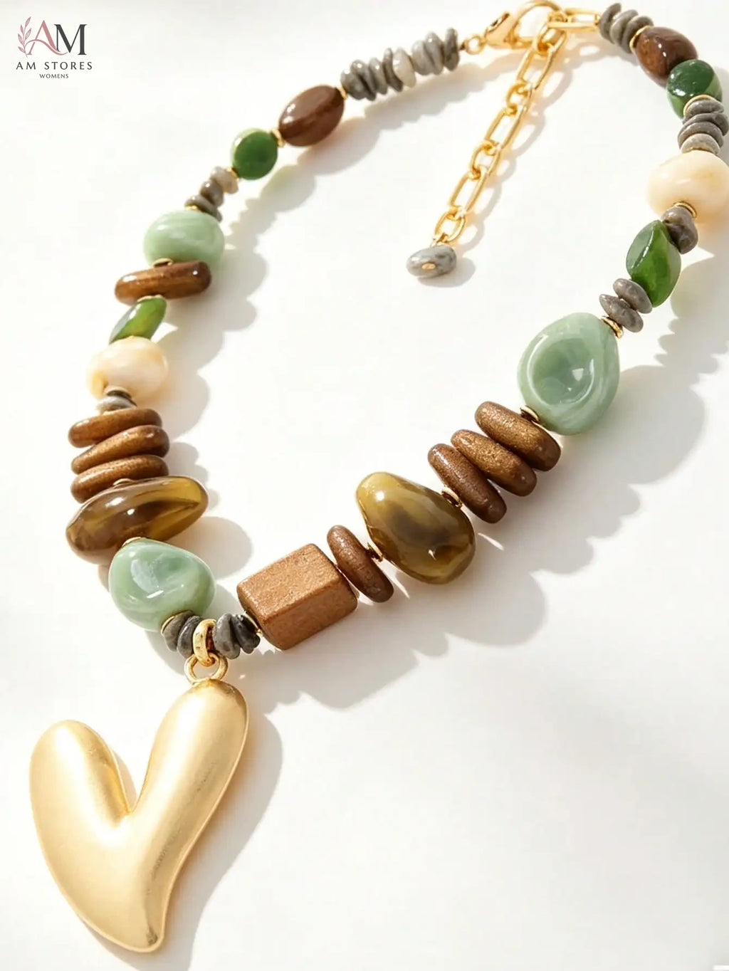 Bohemian Heart Pendant Women's Necklace - view 5