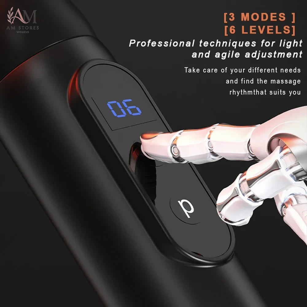 6-Speed Percussion Massage Gun - view 4