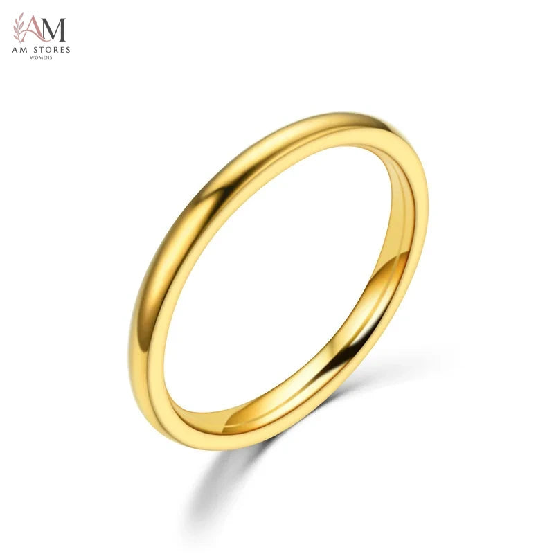 2mm Stainless Steel Girls' Ring - view 15