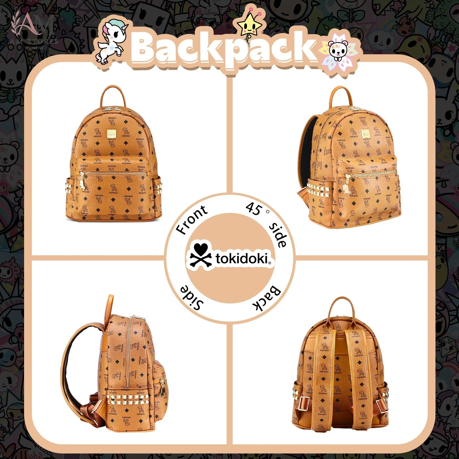 Tokidoki Women's PU Leather Work Backpack - view 5