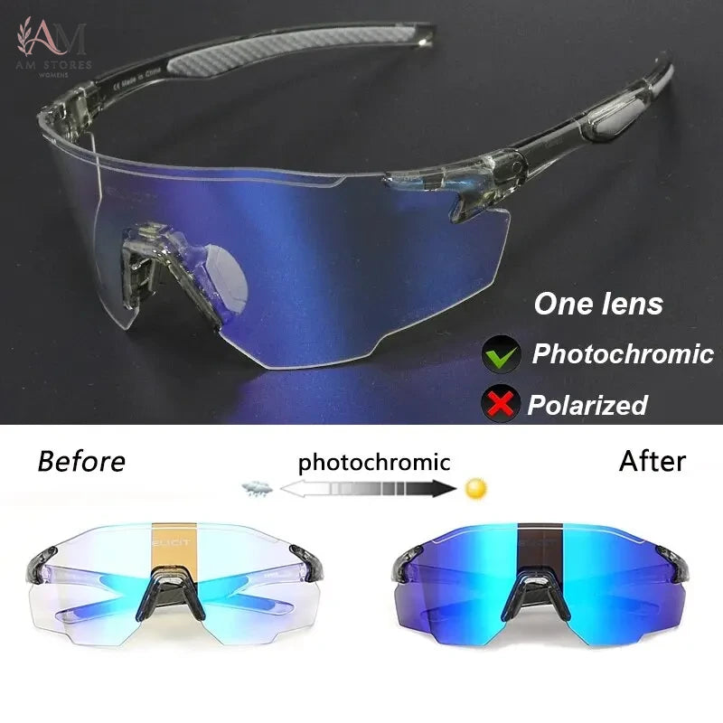 ELICIT Unisex Polarized Photochromic Sunglasses UV400 - view 8