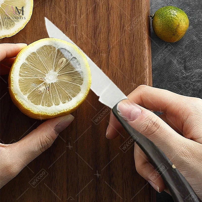 Stainless Steel Folding Fruit Knife - view 3