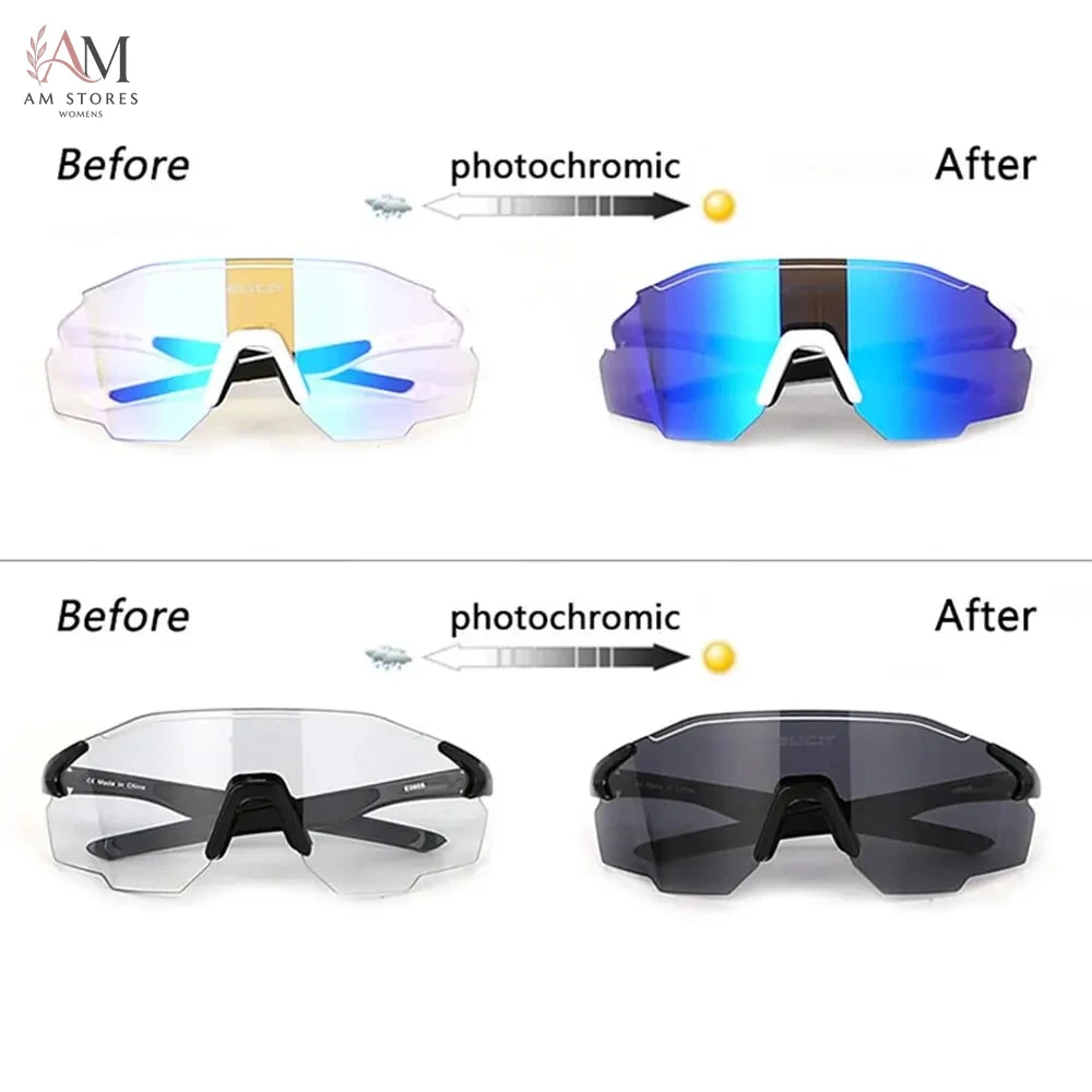 ELICIT Unisex Polarized Photochromic Sunglasses UV400 - view 5