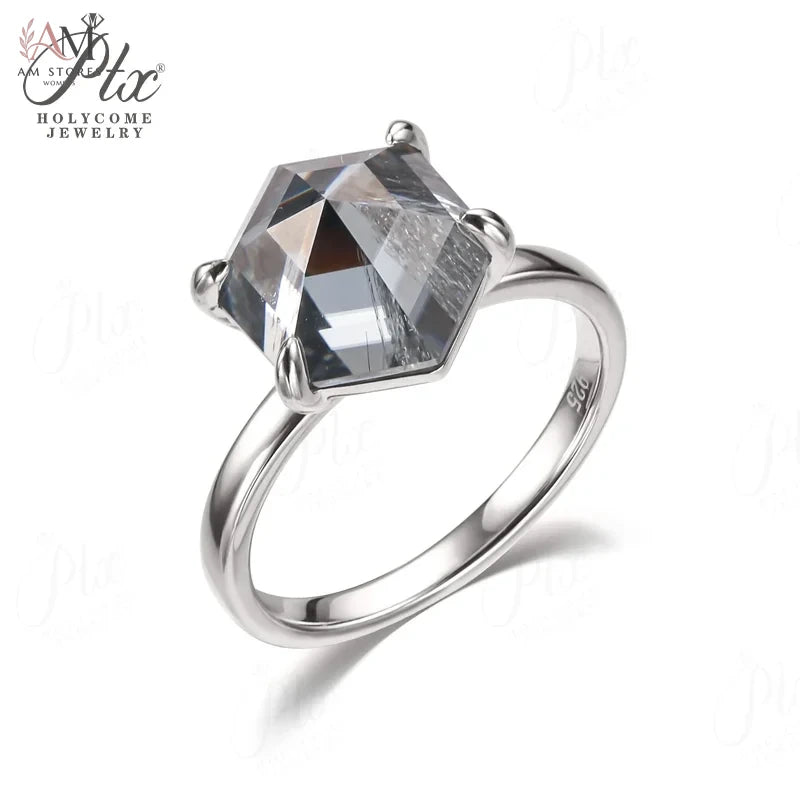 Customize Moissanite Wedding Women's Ring - view 8