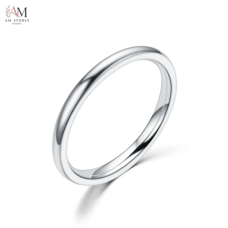 2mm Stainless Steel Girls' Ring - view 16