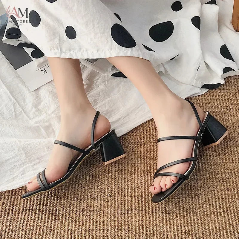 Women's Open-Toe Wedge Casual High-Heel Sandals - view 3