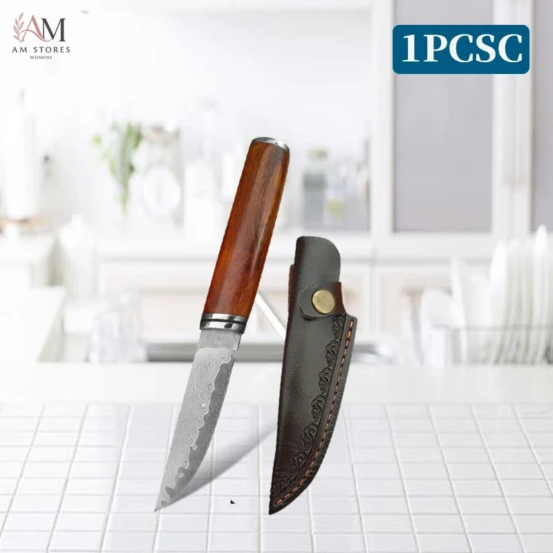 WXCOO Stainless Steel Butcher Knife with Protective Sheath - view 9