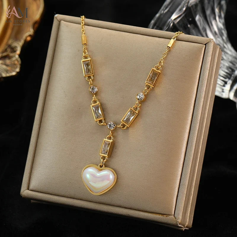 EILIECK 316L Stainless Steel Hollow Ball Bead Necklace - view 5