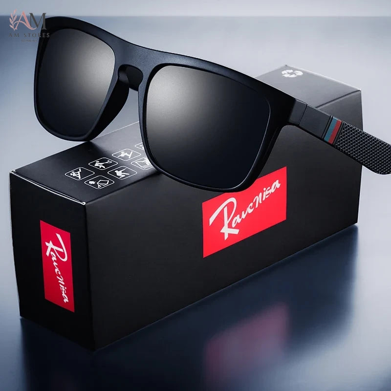 Unisex Vintage Square Polarized Driving Sunglasses UV400 - view 1
