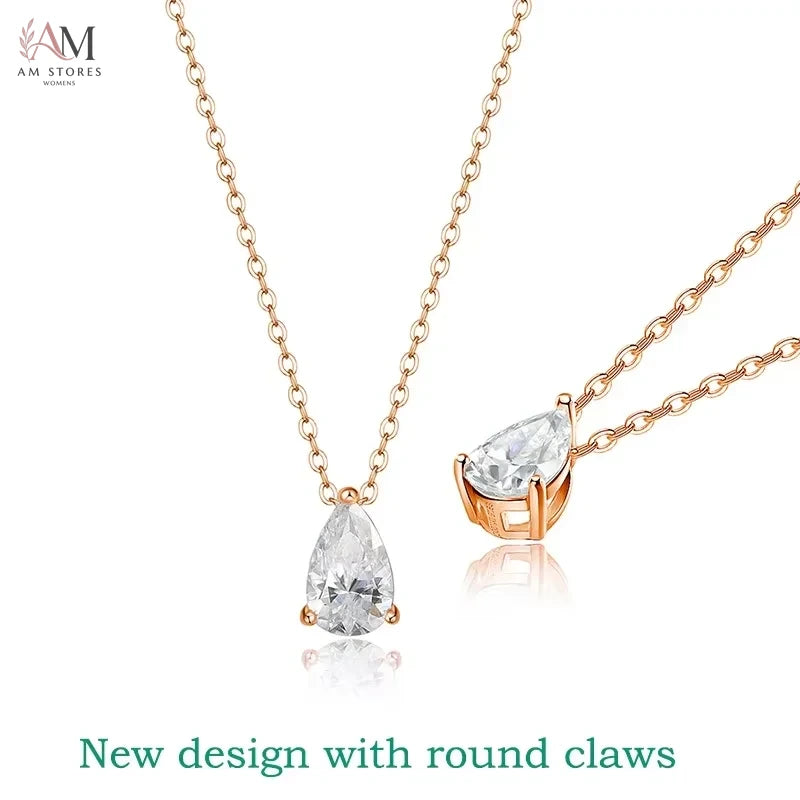 Smyoue Moissanite Pendant Women's Necklace - view 11