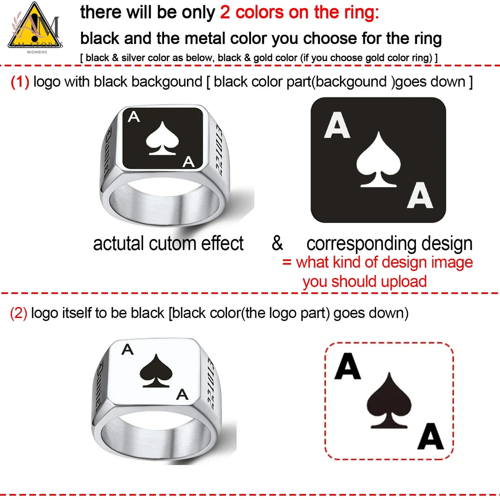 U7 Stainless Steel Men's Ring - view 3