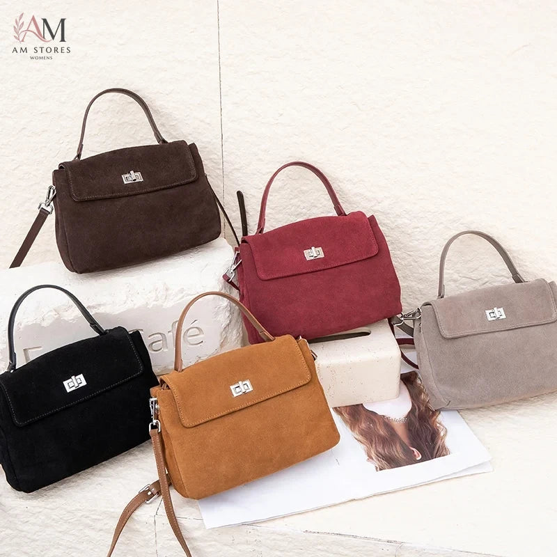 Women's Leather Crossbody Bag - view 6