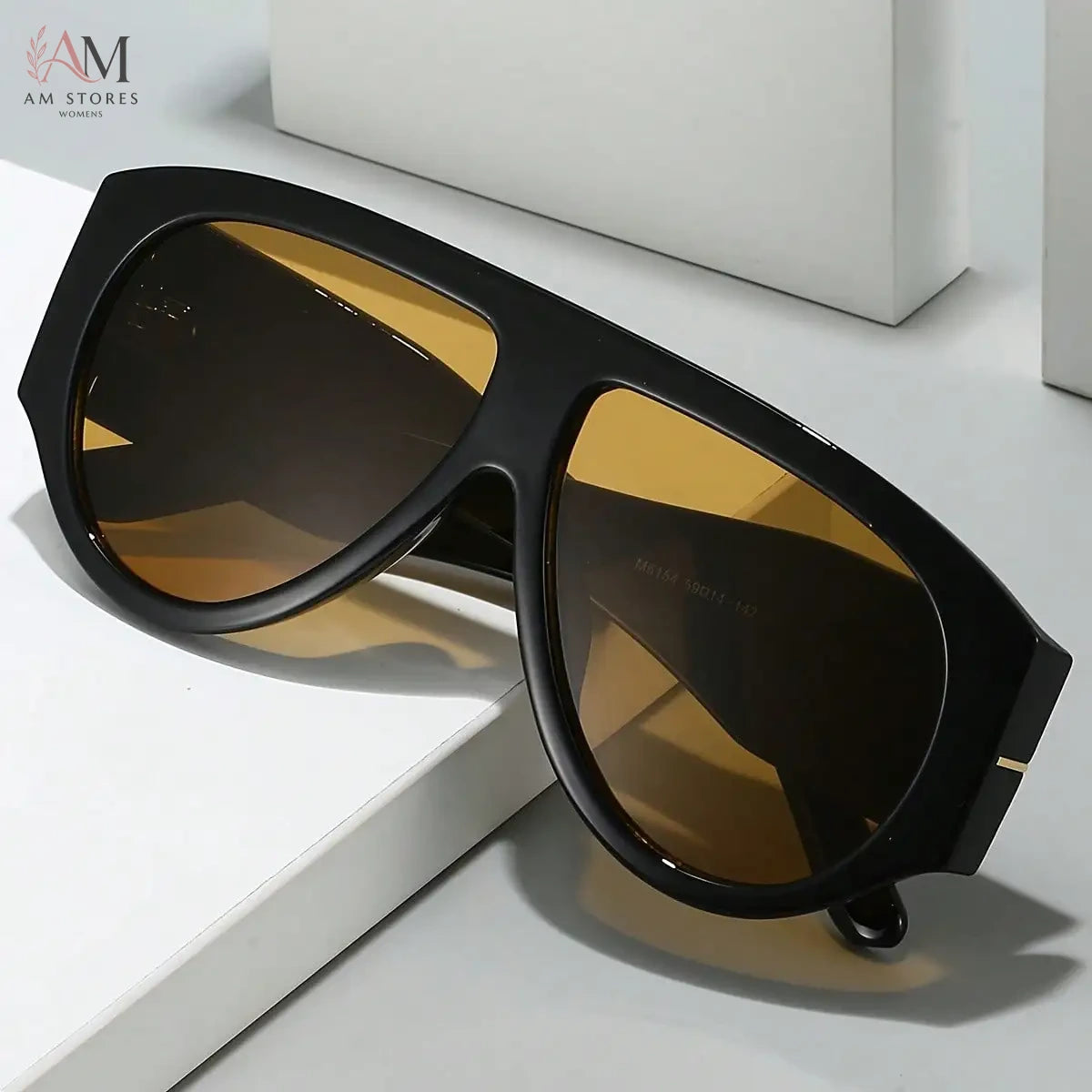 UV400 Unisex Vintage Oversized Sunglasses - view 5