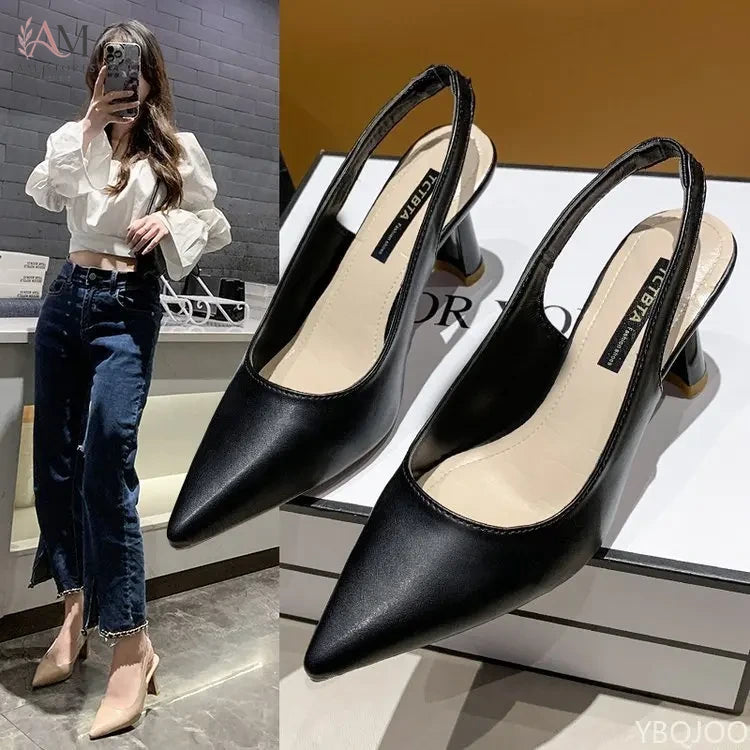 Women's Casual High-Heel Sandals - view 5