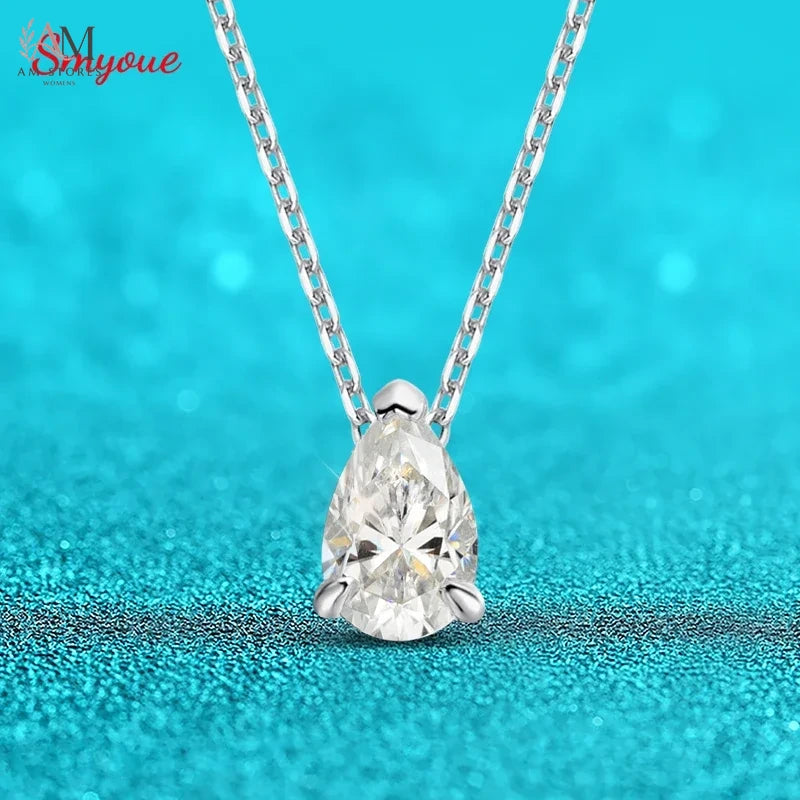 Smyoue Moissanite Pendant Women's Necklace - view 1