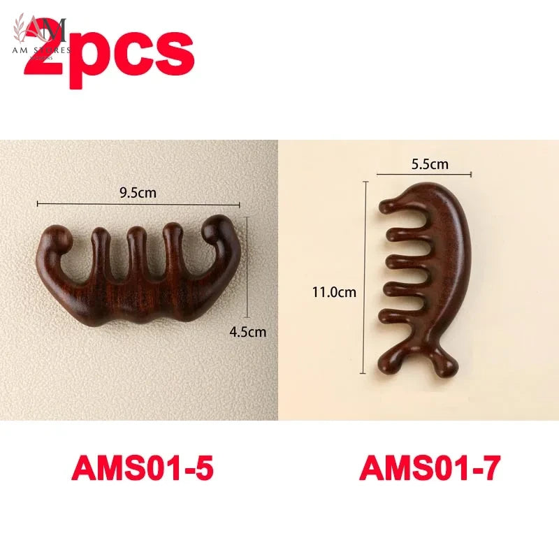Wooden Scalp Massage Comb - view 9