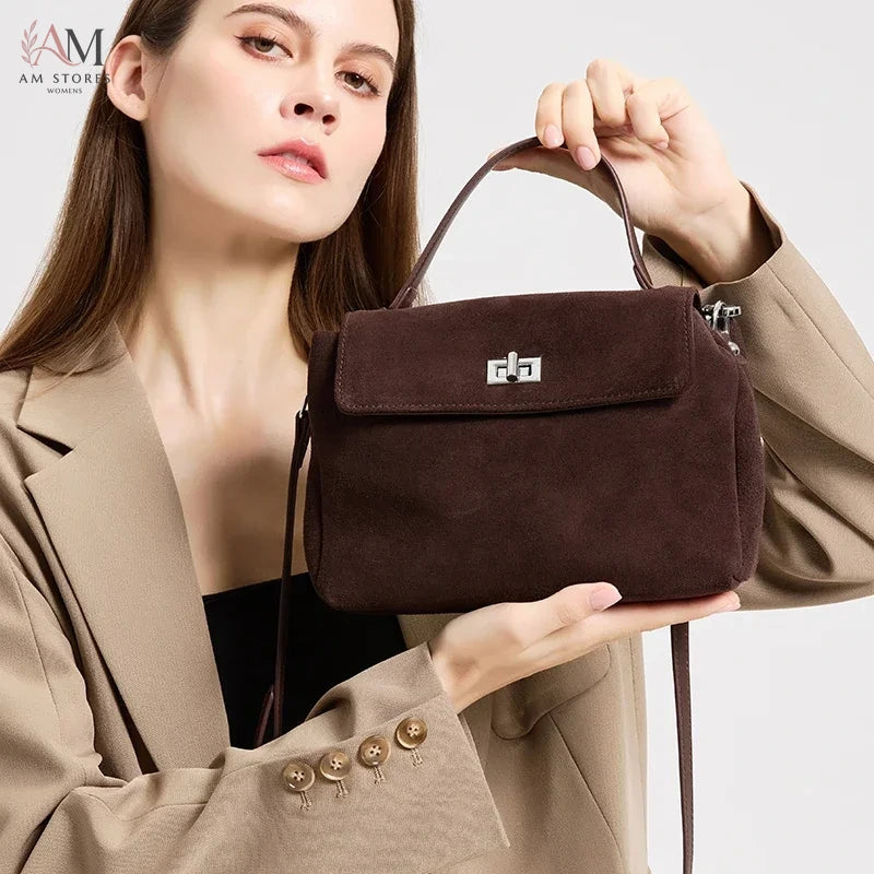Women's Leather Crossbody Bag - view 3