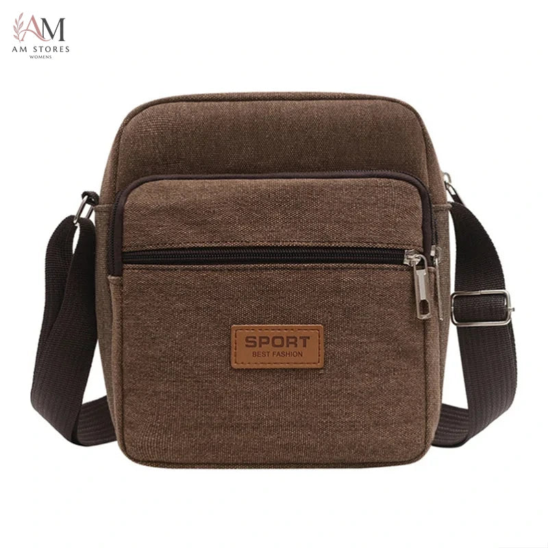 Men's Waterproof Large-Capacity Crossbody Bag - view 13