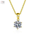 1–3ct Moissanite Solitaire Pendant Necklace - view 7