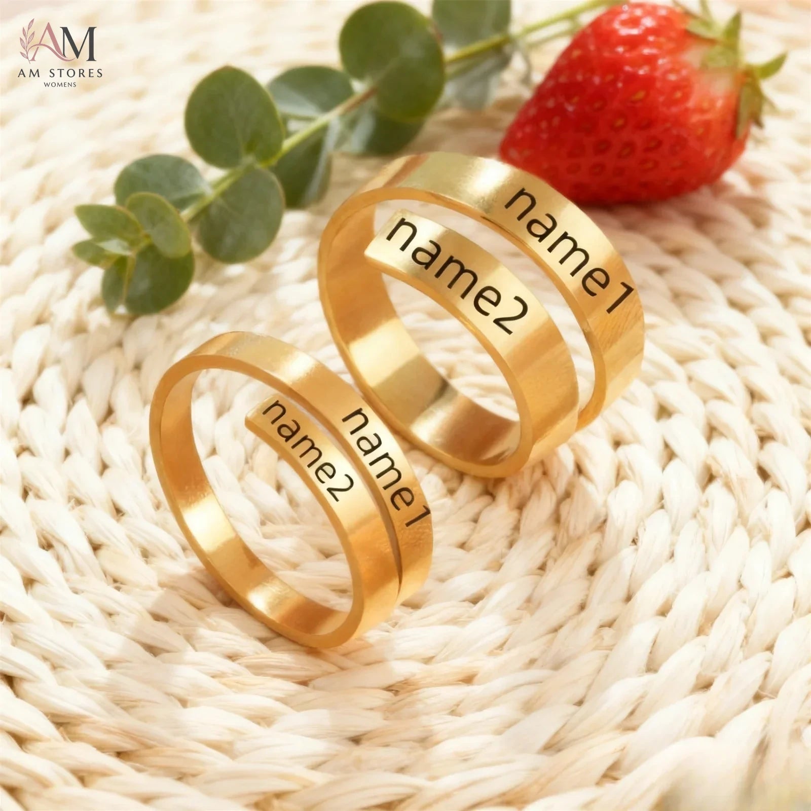 Stainless Steel Adjustable Geometric Women's Ring - view 4