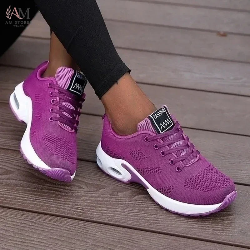 Women's Platform Breathable Casual Sneakers - view 6