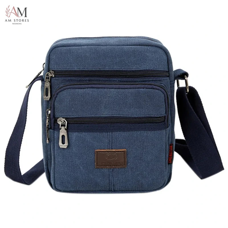 Men's Waterproof Large-Capacity Crossbody Bag - view 6