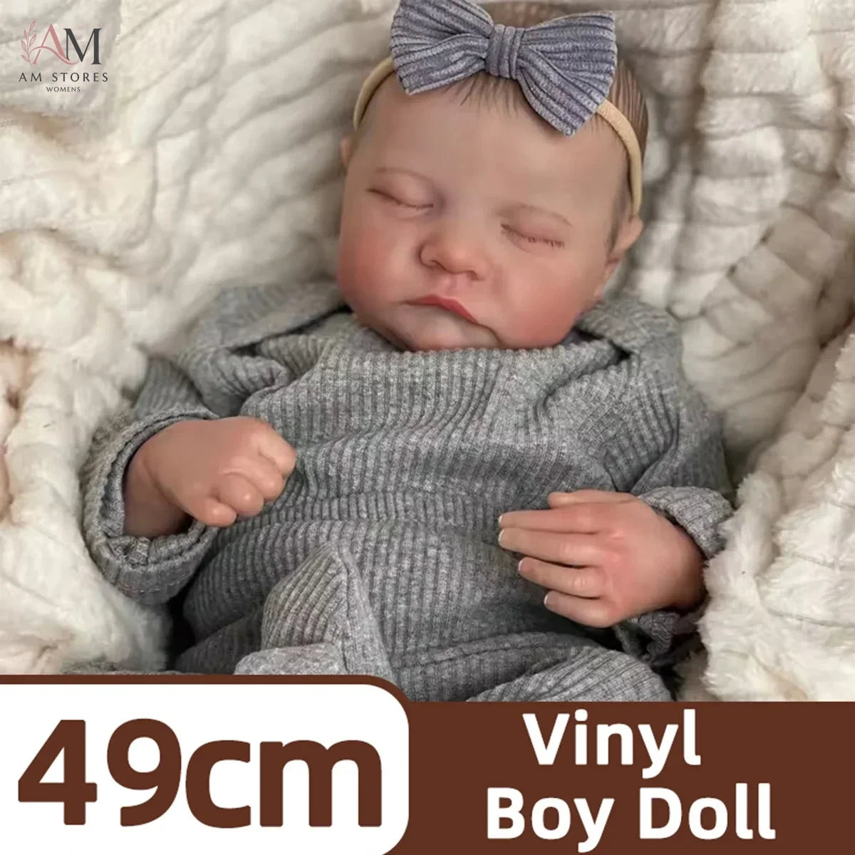 JOYORA Handmade Reborn Baby Doll with 3D Skin - view 8