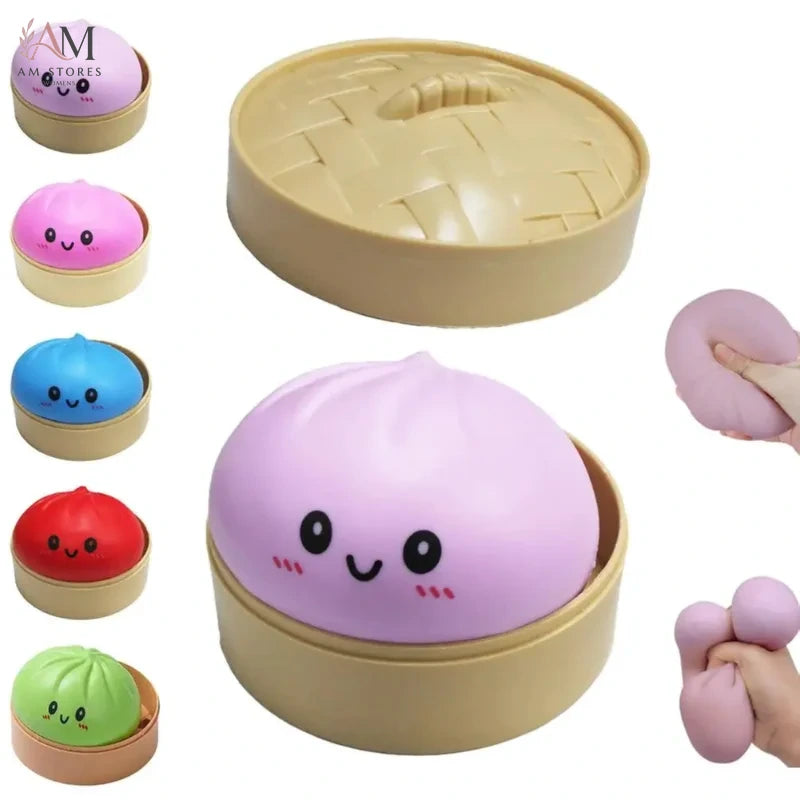 Colorful Dumpling Slow-Rebound Squishy Stress Ball - view 2
