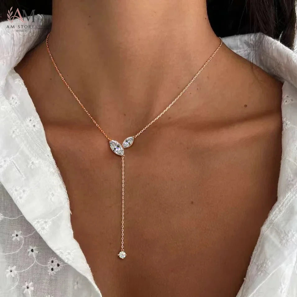 Moissanite Pendant Women's Necklace - view 7