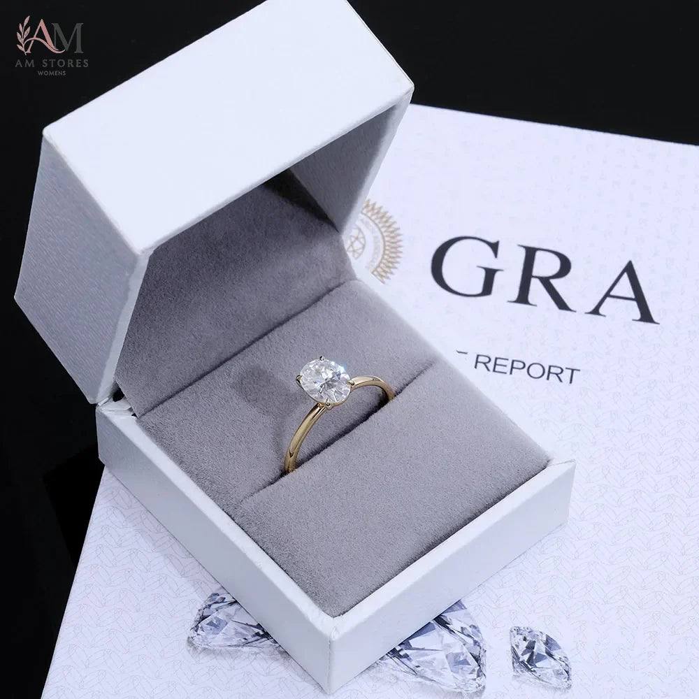 ESKEEM Moissanite Engagement Wedding Women's Ring - view 1