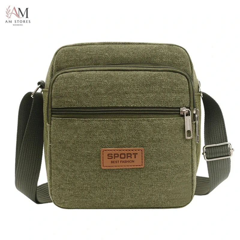 Men's Waterproof Large-Capacity Crossbody Bag - view 11