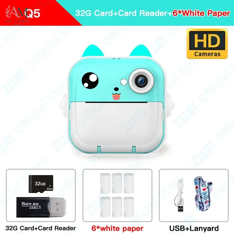 Kids' 1080P Instant-Print Camera - view 9