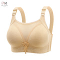 Women's Plus-Size Wireless Breathable Lace Seamless Bra - view 7