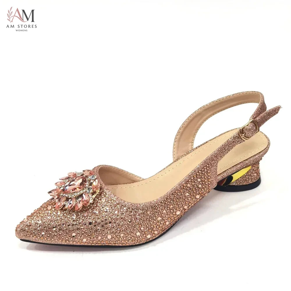 Women's Comfort Rhinestone High-Heel Pumps - view 19