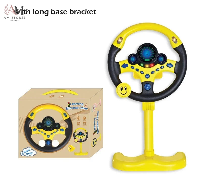 Baby Educational Light-Up Sound Steering Wheel Toy - view 8