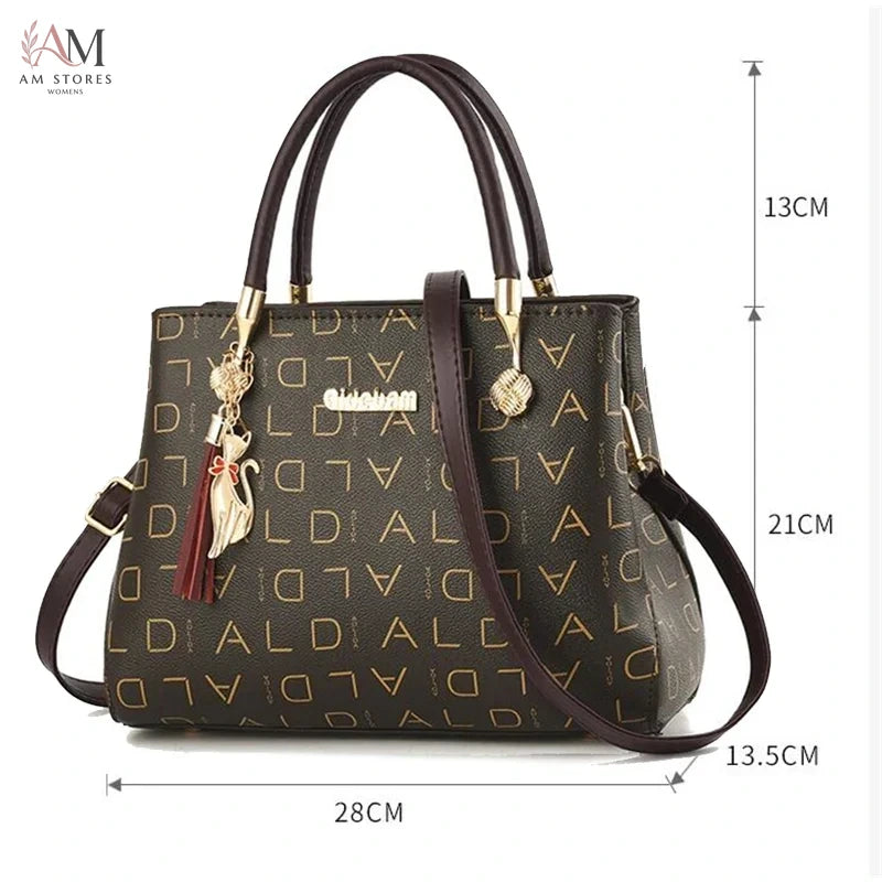 PU Women's Leather Large-Capacity Crossbody Bag - view 14