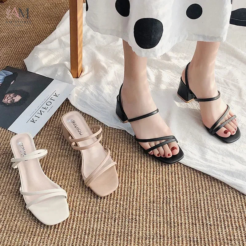 Women's Open-Toe Wedge Casual High-Heel Sandals - view 4