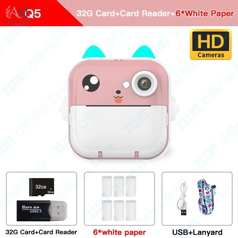 Kids' 1080P Instant-Print Camera - view 8