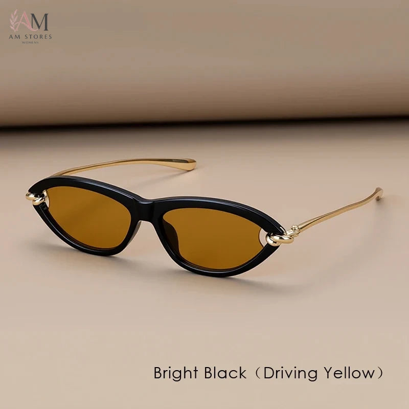 Women's Cat-Eye Oval Sunglasses UV400 - view 11