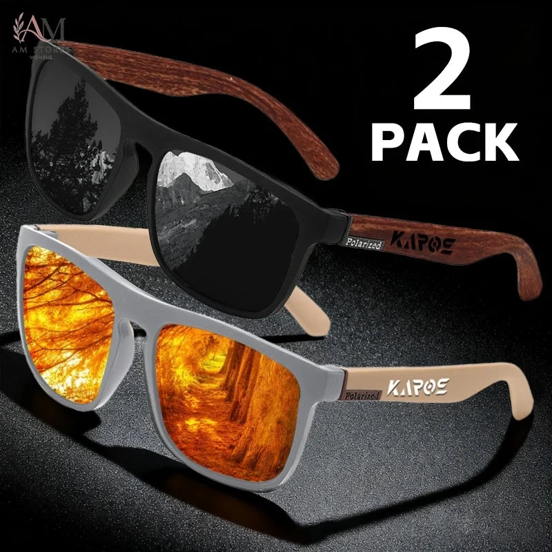 KAROS Unisex Square Polarized Cycling Sunglasses UV400 - view 5