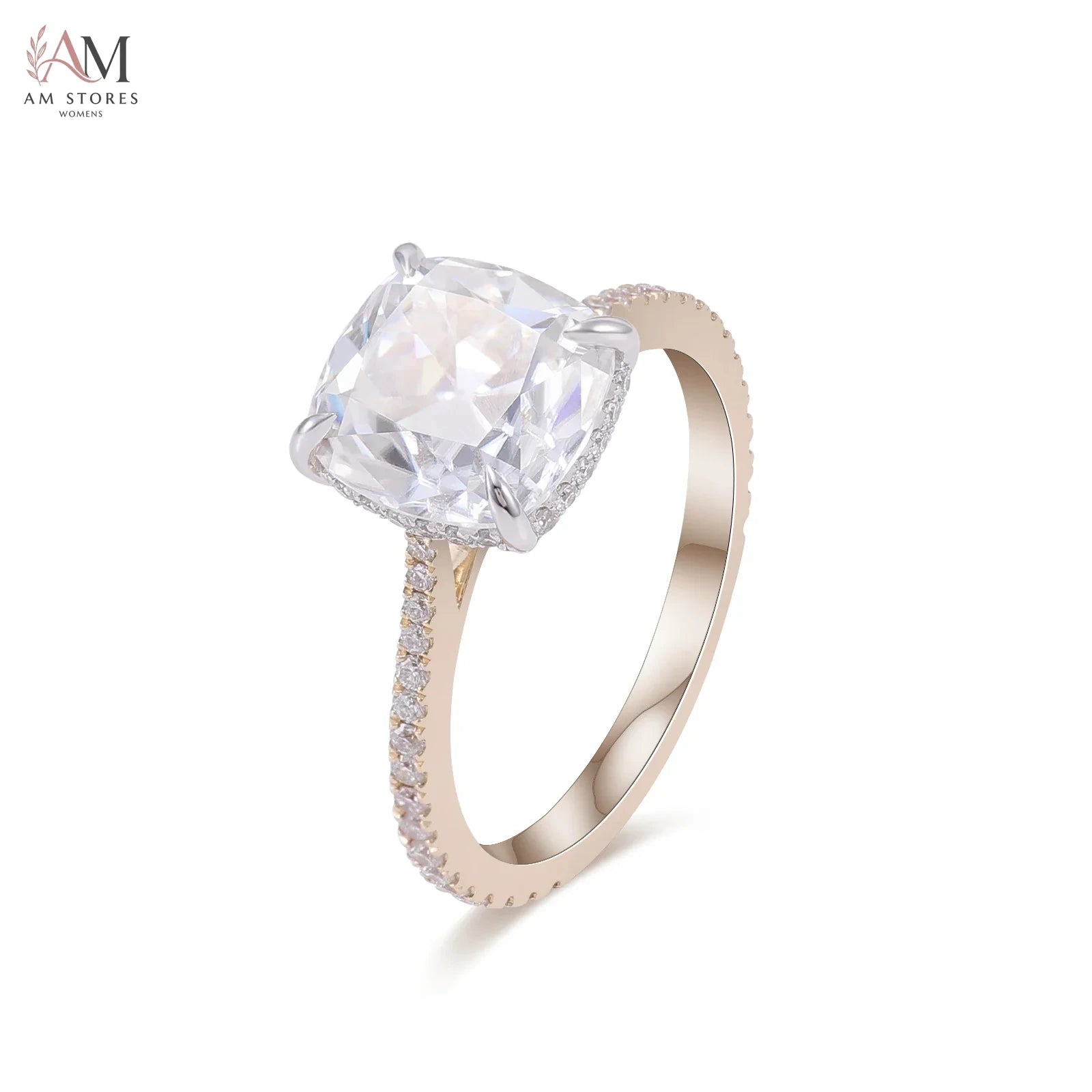 Provence Moissanite Engagement Women's Ring - view 8