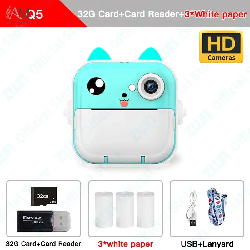 Kids' 1080P Instant-Print Camera - view 7