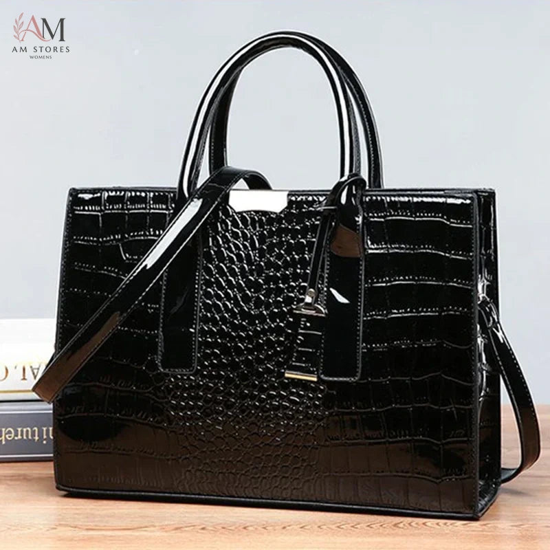 Women's PU Leather Large-Capacity Crossbody Bag - view 1