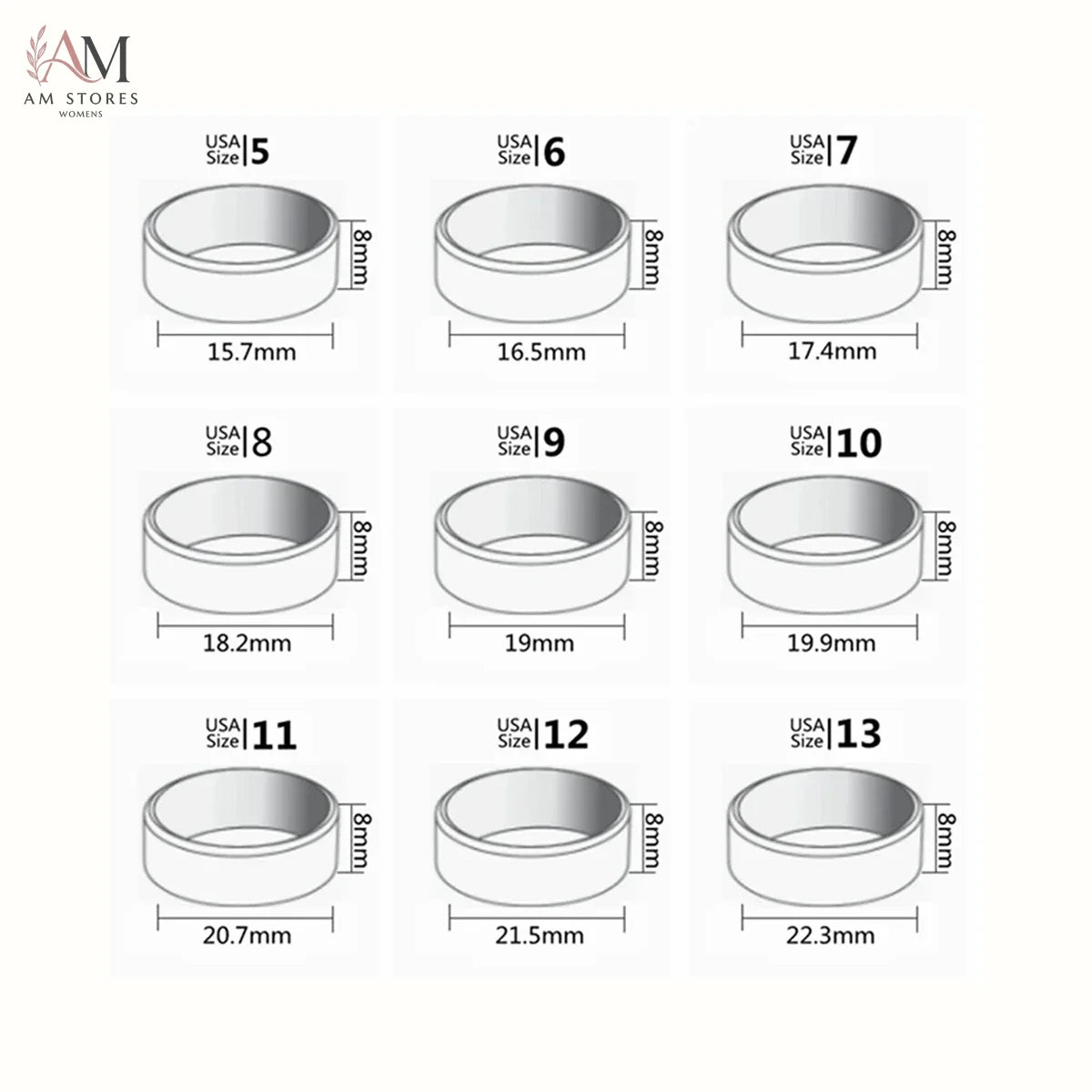 Stainless Steel Wedding Couple Unisex Ring - view 4